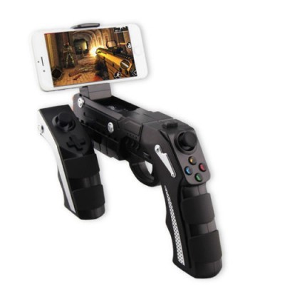 LQJP Game Gun for iPega PG-9057 Gun Style Wireless Bluetooth Game Controller Gamepad Shooting Game Gun for Android/iOS